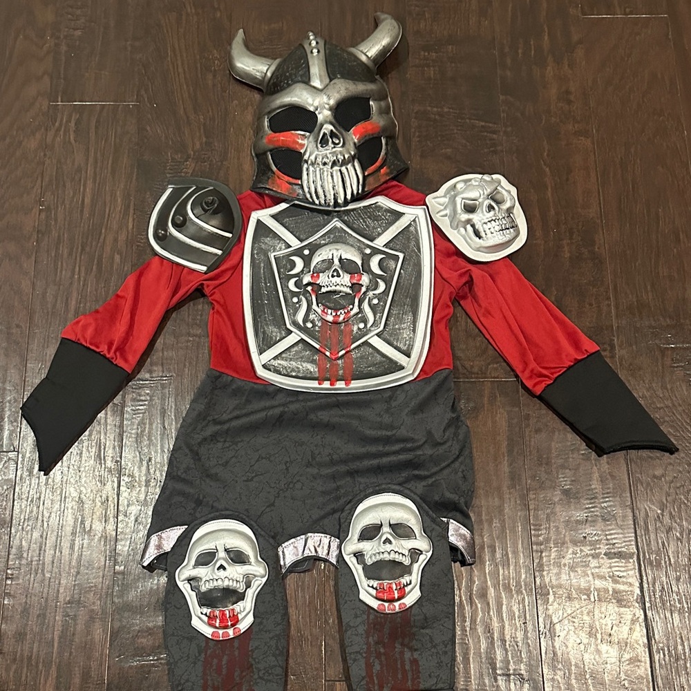 Kids Deadly Knight Costume New Kids 4-7